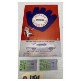 Sept 11, 1965 Cleveland/Detroit Baseball Program