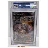 PS2 "Disaster Report" - Sealed & Graded Game
