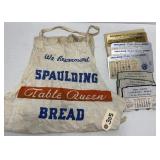 Spaulding Table Queen Bread Apron & Calendars