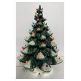Vintage Musical LIght Up Ceramic Christmas Tree