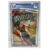 Graded Charlton US Air Force Comics #33