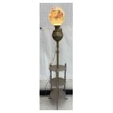 Electrified Miller Victorian Oil Piano/Floor Lamp