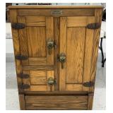 Antique Green Mountain Oak Ice Box