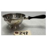 Marked Sterling Silver Brandy Warmer