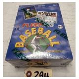 1993 Fleer Sealed Series 1 Baseball Card Box