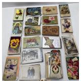 Antique Postcard Lot - Photos, Hand Painted +++