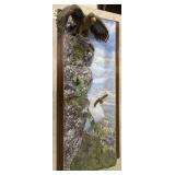 3-D Eagle/Bird of Prey Painting Signed Lacera