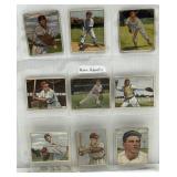 (9) 1950 Bowman Robin Roberts Baseball Cards