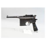 (CR) Mauser C96 Broomhandle 9mm Pistol