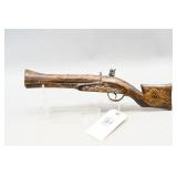 Vintage Flintlock Style Blunderbuss Pistol