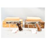 CR) Matching Set Of 2 Colt WW2 1911 Commemoratives