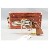 (R) "Fine" Colt Python 4" Nickel Finish .357Mag