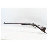 Highly Engraved C. Bartels .32Cal Schuetzen Rifle