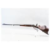 Antique German Schuetzen Approx .22Cal Rifle
