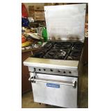 Imperial 4 burner range 