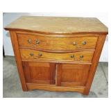 OAK WASHSTAND