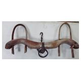 EARLY COMPLETE WOOD OX YOKE