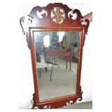 MID CENTURY CHIPPENDALE STYLE MIRROR