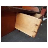 DOVETAILED DRAWER OF WORK TABLE