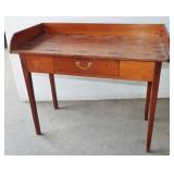 EARLY TAPERED LEG WORK TABLE