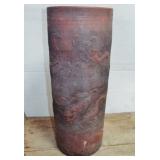 REDWARE ORIENTAL UMBRELLA HOLDER