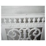 MARKING ON BACK OF CHAIR