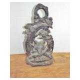 EARLY HEAVY CAST IRON DOOR STOP