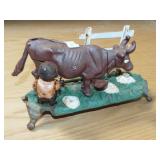 CAST IRON MECHANICAL BANK