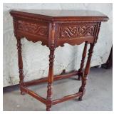 DEPRESSION ERA WALL TABLE