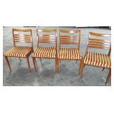 4 MID CENTURY CHAIRS