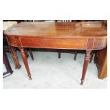 EARLY SHERATON HALF TABLE