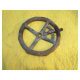 CAST IRON MACHINE WHEEL