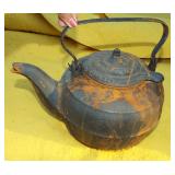 CAST IRON TEA POT