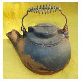 CAST IRON WAGNER TEA POT