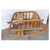 MID CENTURY CHILD ROCKER