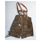 GERMAN LEATHER LEDERHOSEN SHORTS