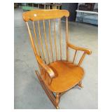 SPINDLE BACK ROCKING CHAIR