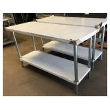 New Stainless Steel Tables