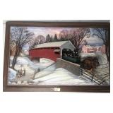 Abner Zook 3-D Painting Sept. 1982