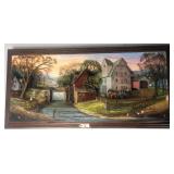 Abner Zook 3-D Painting April 1993