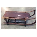 EARLY WOODEN SLEIGH
