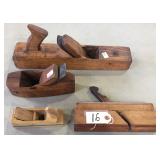 ASSORTED WOOD PLANES