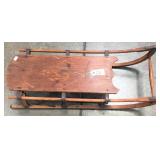 EARLY GERMAN STYLE WOOD SLED
