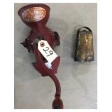FRIARY & CLARK CAST IRON COFFEE GRINDER