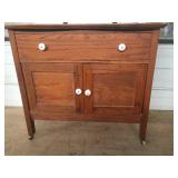OAK WASH STAND