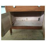 INTERIOR OF WASH STAND