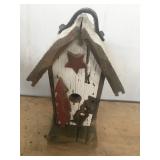 FOLKART BIRD HOUSE