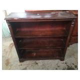 MAHOGANY BOOKSHELF