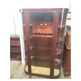 BOWED GLASS CABINET