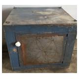 PUNCHED TIN PIE SAFE BOX